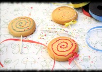 piruletas de galleta -@