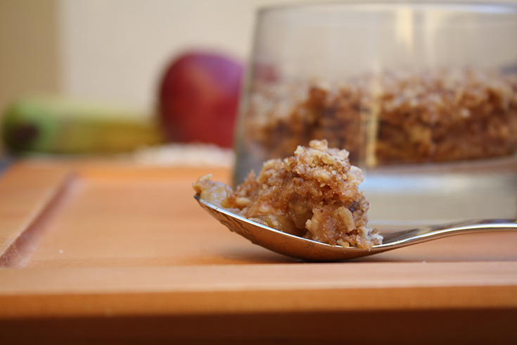 crumbleDeManzanaYplatano